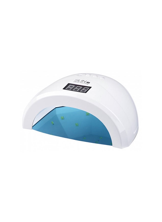 brunson مصباح أظافر Pro Sun 1S 48W LED مصباح جل سريع العلاج لأظافر الأصابع والقدمين ومجفف جل أظافر السيارات وجهاز مانيكير بشاشة LCD - Image 1