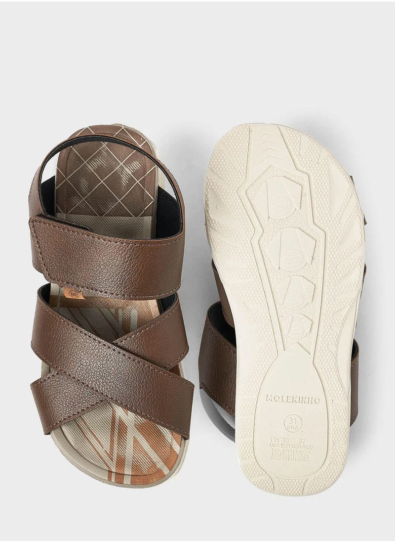 MOLEKINHO Kids Aurori Velcro Sandal