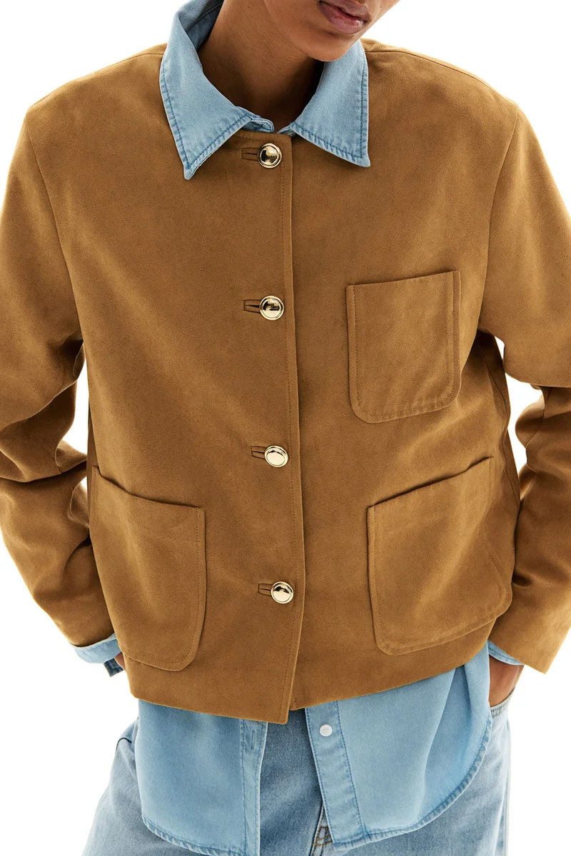 اتش اند ام جاكيت ناعم