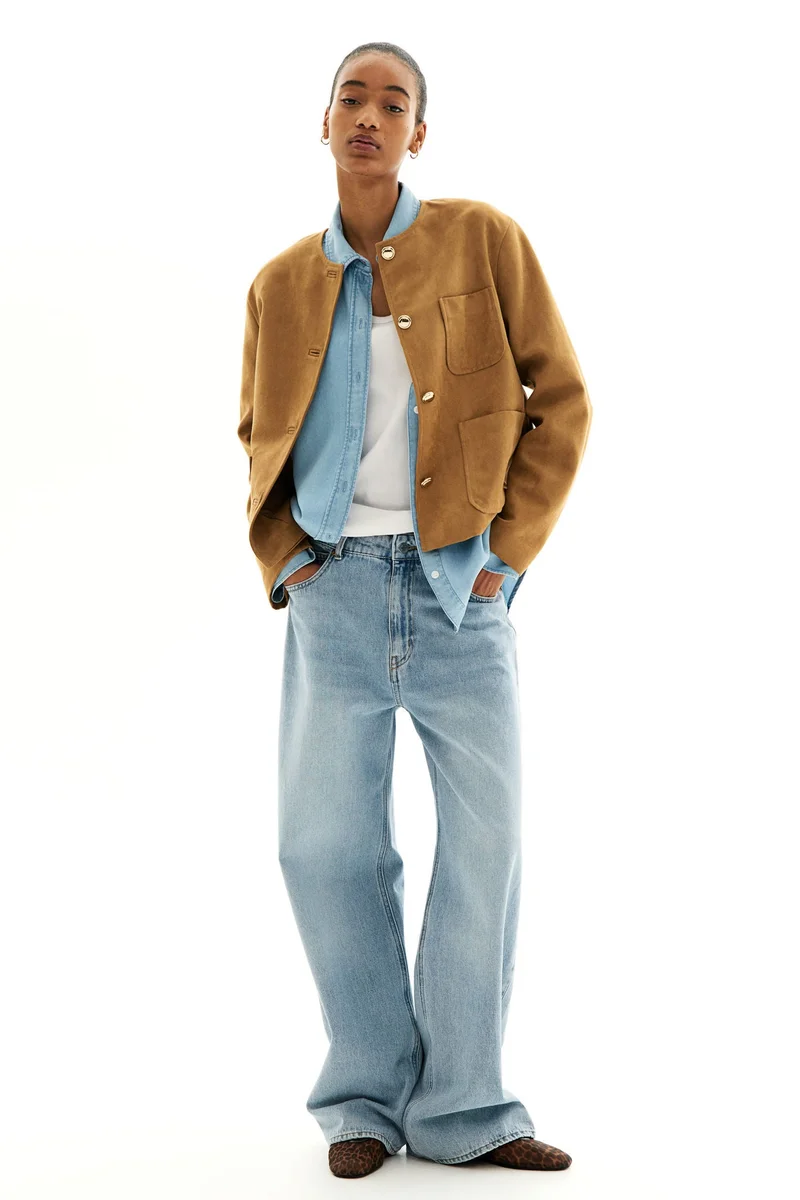 اتش اند ام جاكيت ناعم