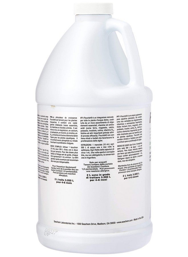 Seachem Flourish Freshwater Plant Supplement - Aquarium Element and Nutrient Blend 2L / 67.6 oz - Image 3