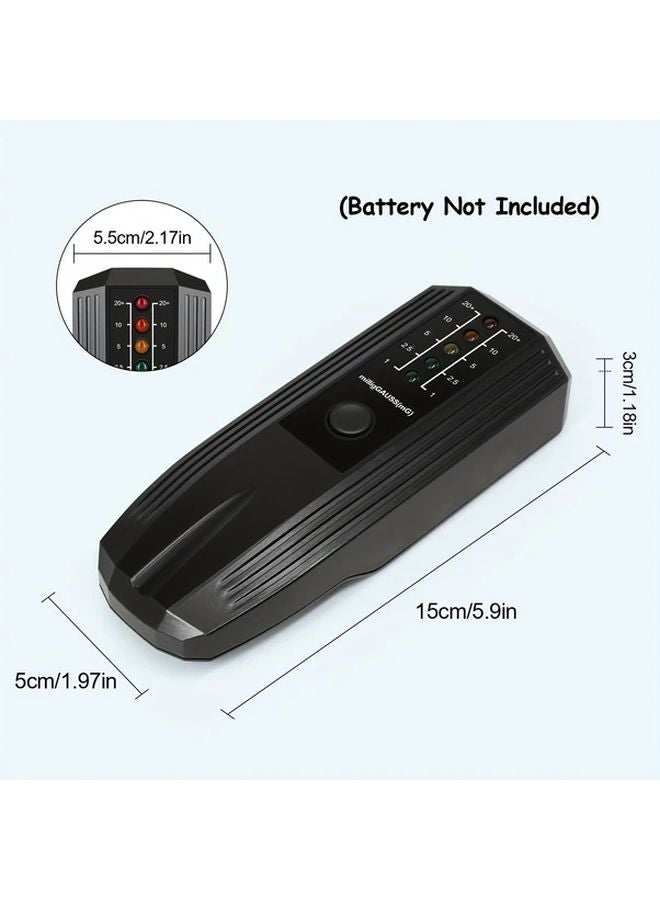 عداد قياس المجالات الكهرومغناطيسية الأحمر - كاشف المجال الكهرومغناطيسي المحمول - مقياس غاوس لصيد الأشباح - Image 3