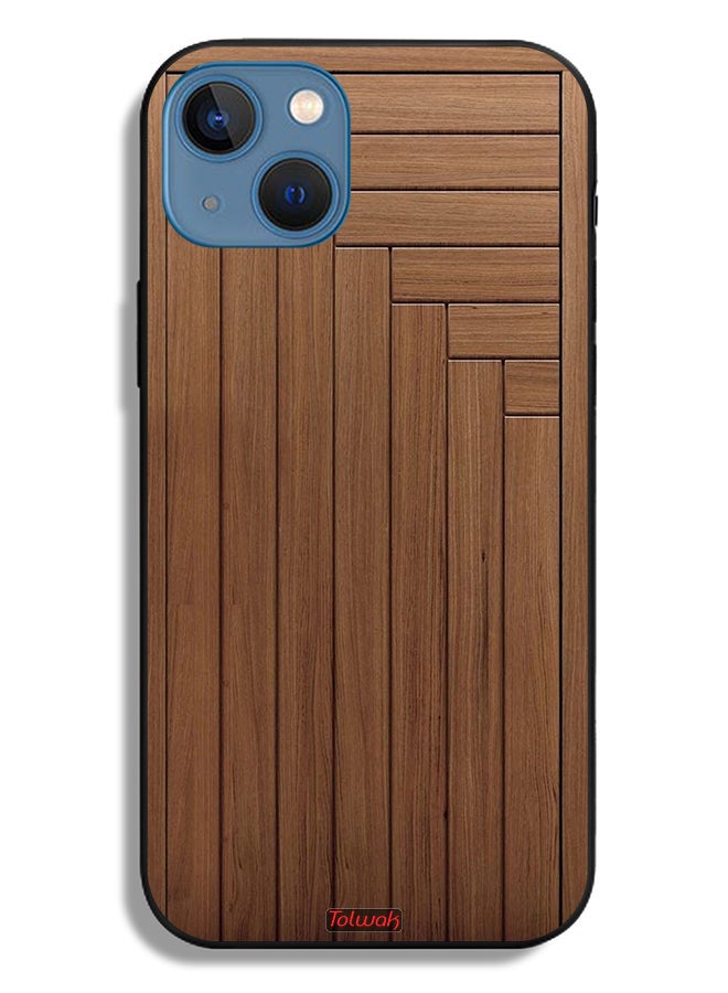 Tolwak Apple iPhone 13 Protective Case Door Pattern - Image 2