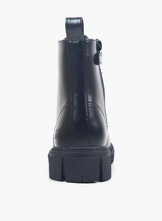 جاب Girls Aspen Block Heel Ankle Boots