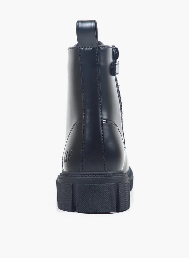 جاب Girls Aspen Block Heel Ankle Boots