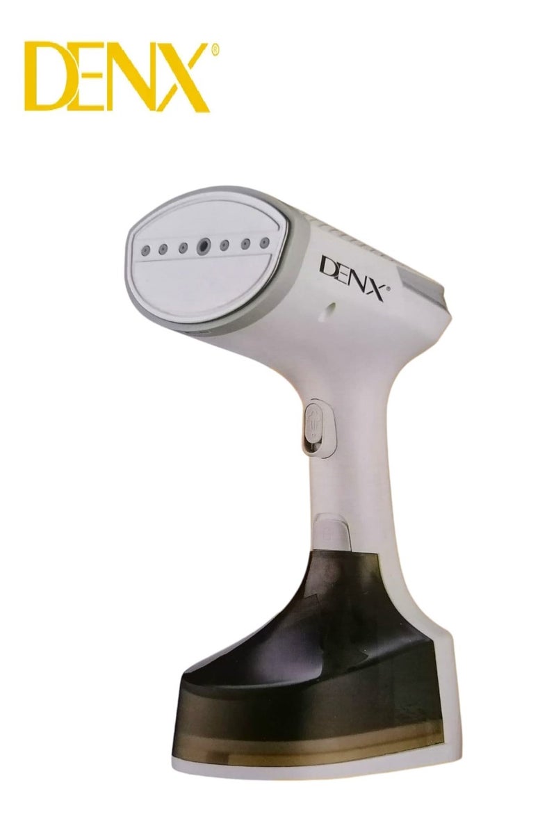 Denx Steam Iron Portable Handheld Steamer - 1800W Continuous Steam - 350ML Detachable Water Tank - 30s Fast Heat-up & Auto-Off - Image 1