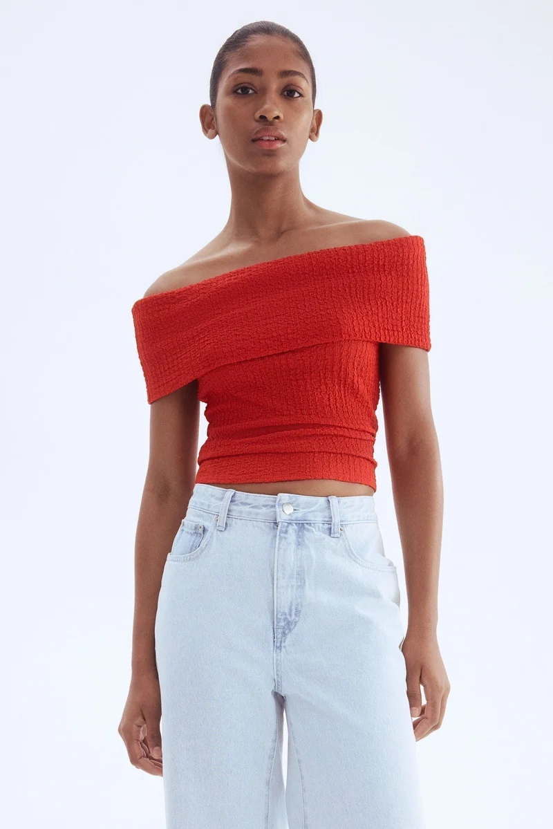 H&M Off-the-shoulder top
