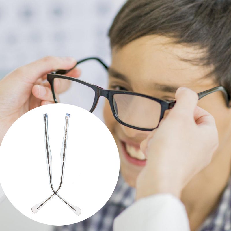 2 Pairs of Eyeglasses Replacement Temples Universal Glasses Replacement Legs Eyeglasses Arms - Image 2