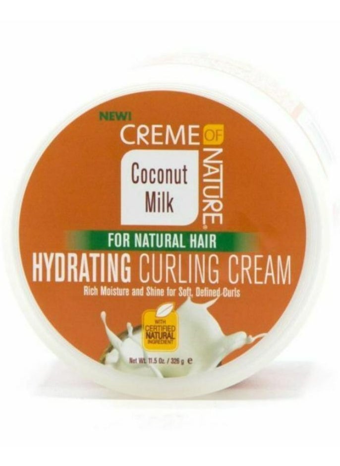Creme of Nature Milk Hydrating Curling Cream, Coconut 326 g  - Image 2
