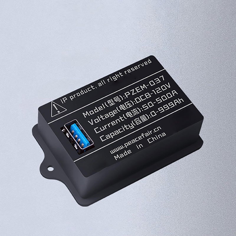 عداد الطاقة الرقمي 100 أمبير أميتر فولتميتر بشاشة LCD مع كابل بيانات بطول 3 أمتار - Image 5