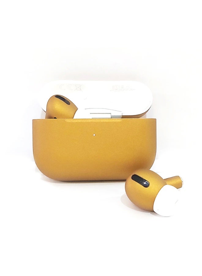 Craft Merlin Craft Customized Apple AirPods Pro 3 – Metallic Gold Hand-Painted Finish, Personalized Wireless Earbuds, Luxury Shine Gift (Metallic Gold) - Image 5