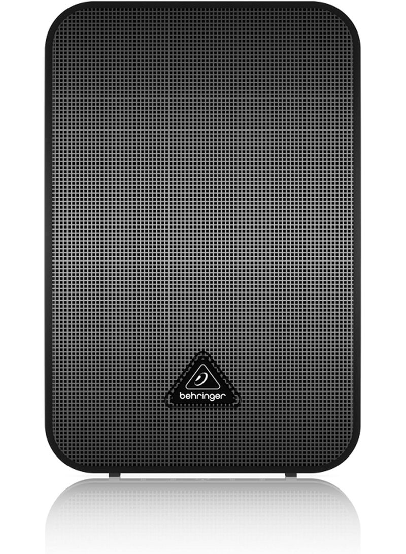 Behringer 1C-BK Ultra Compact Studio Monitor Speakers (Black, Pair) – 100W Passive 2-Way Monitors, 5.5" Cellulose Cone Woofer, 60Hz-23kHz Frequency Response, For Home Studio & Multimedia Production - Image 2