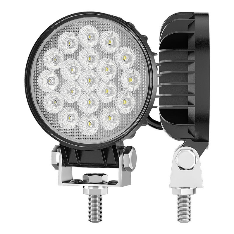 4-Inch Round 19-LED Work Light for Forklifts