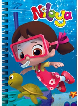 Niloya A6 80 pp.Metalized Notepad
