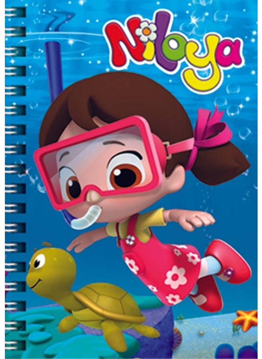 Keskin Color Niloya A6 80 pp.Metalized Notepad  - Image 1