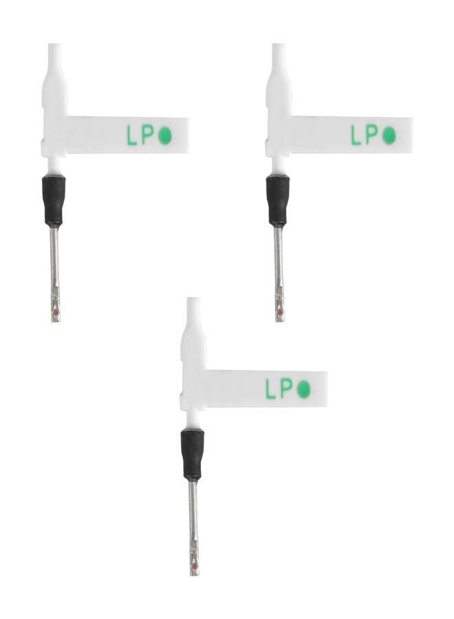 NQEUEPN Pack of 3 Needle Needle for BSR, Double-Sided Turntable Needle Replacement Turntable Needle Suitable for BSR ST-16, ST-17 - Image 1