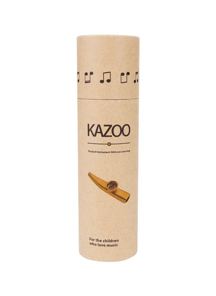 CY - Metal Kazu Flute Instrument With Flute Tube - Image 1