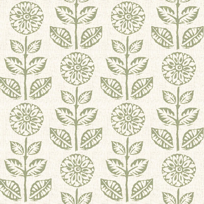 Wudnaye Vintage Floral Peel and Stick Wallpaper Beige Floral Contact Paper 177in 1181in Tulip Self Adhesive Wallpaper Boho Flowers Removable Waterproof Wall Paper for Bathroom Bedroom Decorative - Image 2