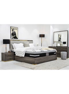 ROYAL FURNITURE Flame Mattress King Size 200x180x33 cm  - Image 1