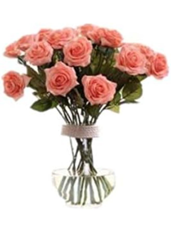 High Quality Vivid Moisturized Artificial Rose Flowers For Home Display (10 Roses) - Image 1