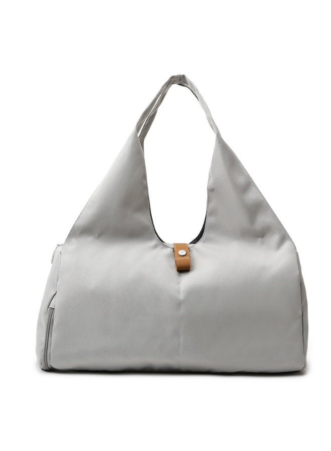 آنا حقيبة يوغا رياضية قابلة للفصل بين الجاف والرطب مع حجرة أحذية مستقلة، تصلح لحمل سجادة اليوغا - Image 1