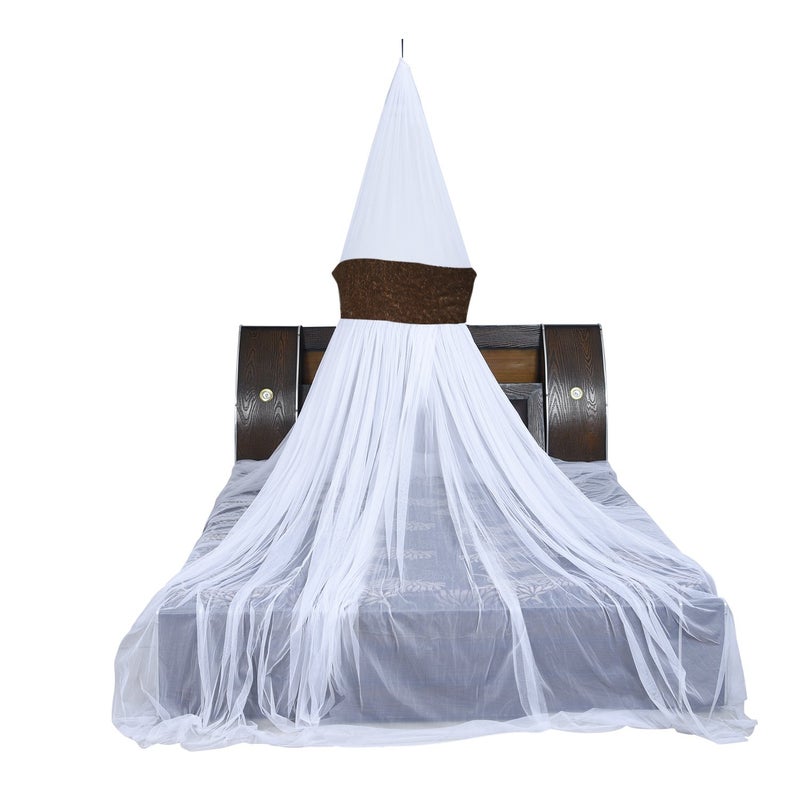 Creative Textiles Portable Polyester Mosquito Net for Double Bed Home & Travel, Lightweight Pop-Up Tent for Beds - Image 3