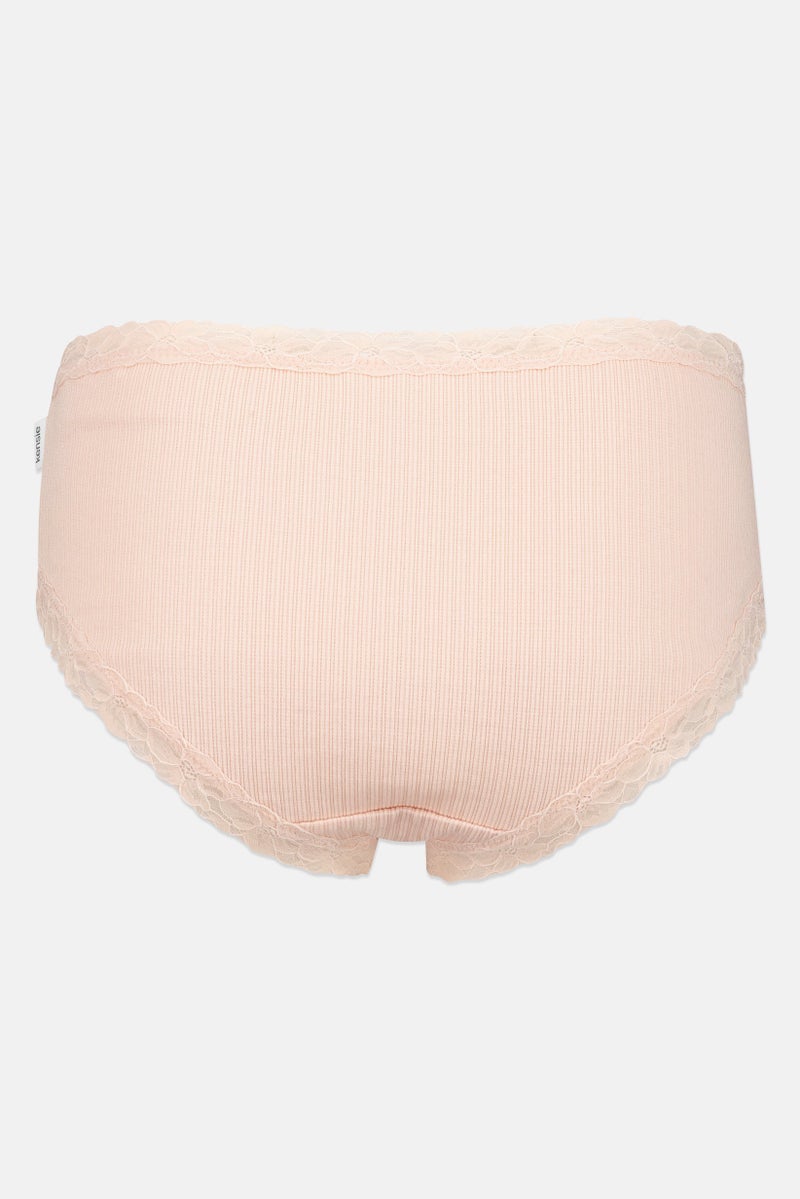 Kensie Women 5 Pack Textured Hipster Panty, Multicolor - Image 3