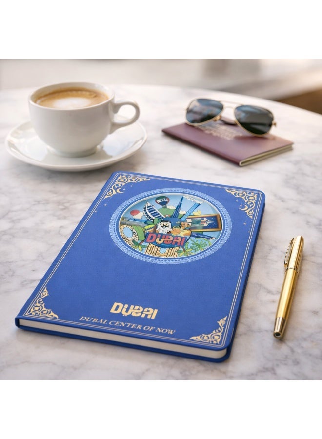 Rotating Dubai 3D Papercut Notebook – UAE Souvenir Gift - Image 4