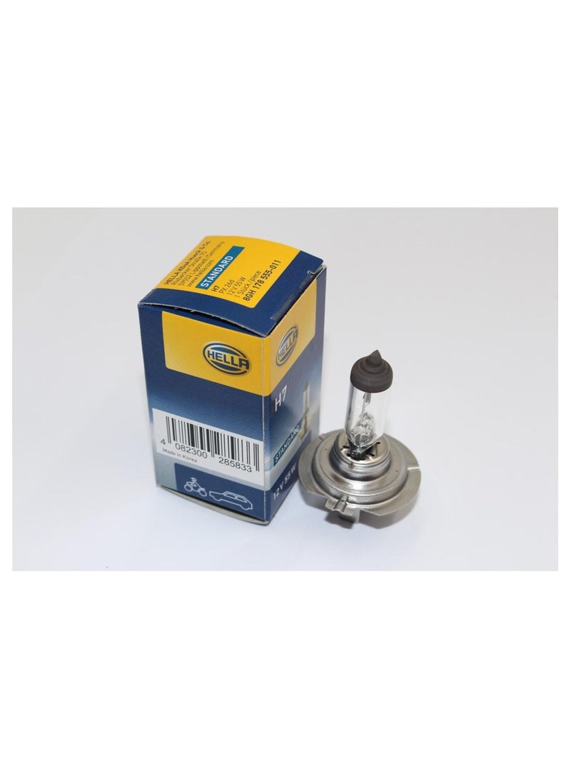 HELLA LIGHT BULB H7 12V 55W (One Pack of 3 Bulbs) - Image 2