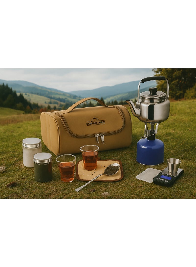 بيكي طقم عزبة الشاي للرحلات و التخييم -CM-43002 - Image 3