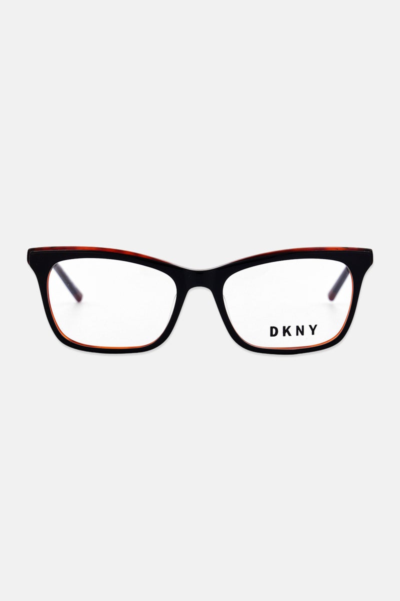 DKNY Women DK5046 Square Eyeglasses, Black - Image 1