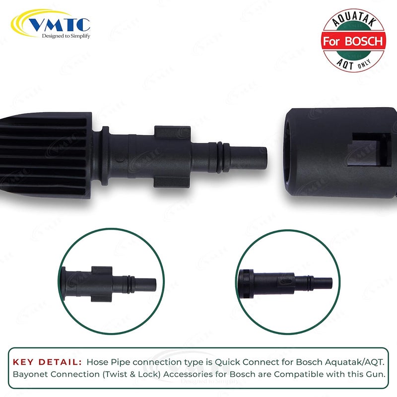 VMTC ملحق مسدس الزناد المتوافق مع غسالة السيارات عالية الضغط من بوش Aquatak/AQT - Image 2
