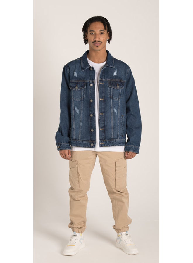 Marco Bergamo FLAP POCKET DENIM JACKET - Image 1