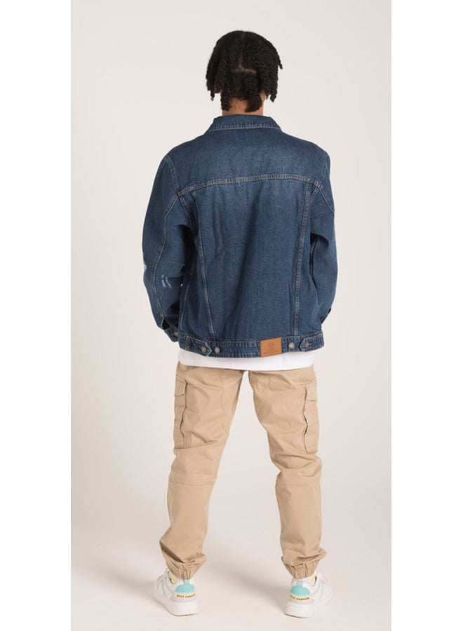Marco Bergamo FLAP POCKET DENIM JACKET - Image 3