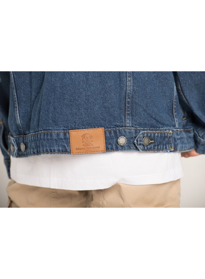 Marco Bergamo FLAP POCKET DENIM JACKET - Image 2
