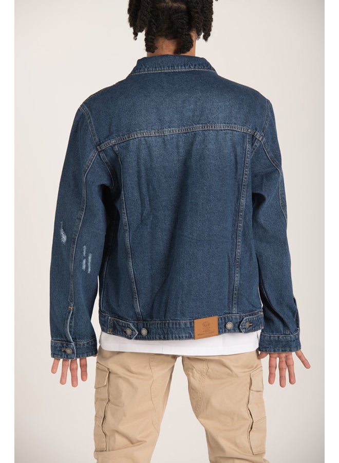 Marco Bergamo FLAP POCKET DENIM JACKET - Image 4