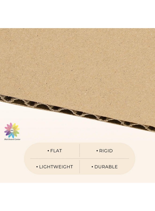 MBC MAT BOARD CENTER Mat Board Center, 200 Pack 3.5X4.5 Inch Corrugated Cardboard Sheets, Trading Card Shipping Protectors, Cardboard Dividers, Small Cardboard Sheets For Packaging Mailing, Diy Crafts - Image 3