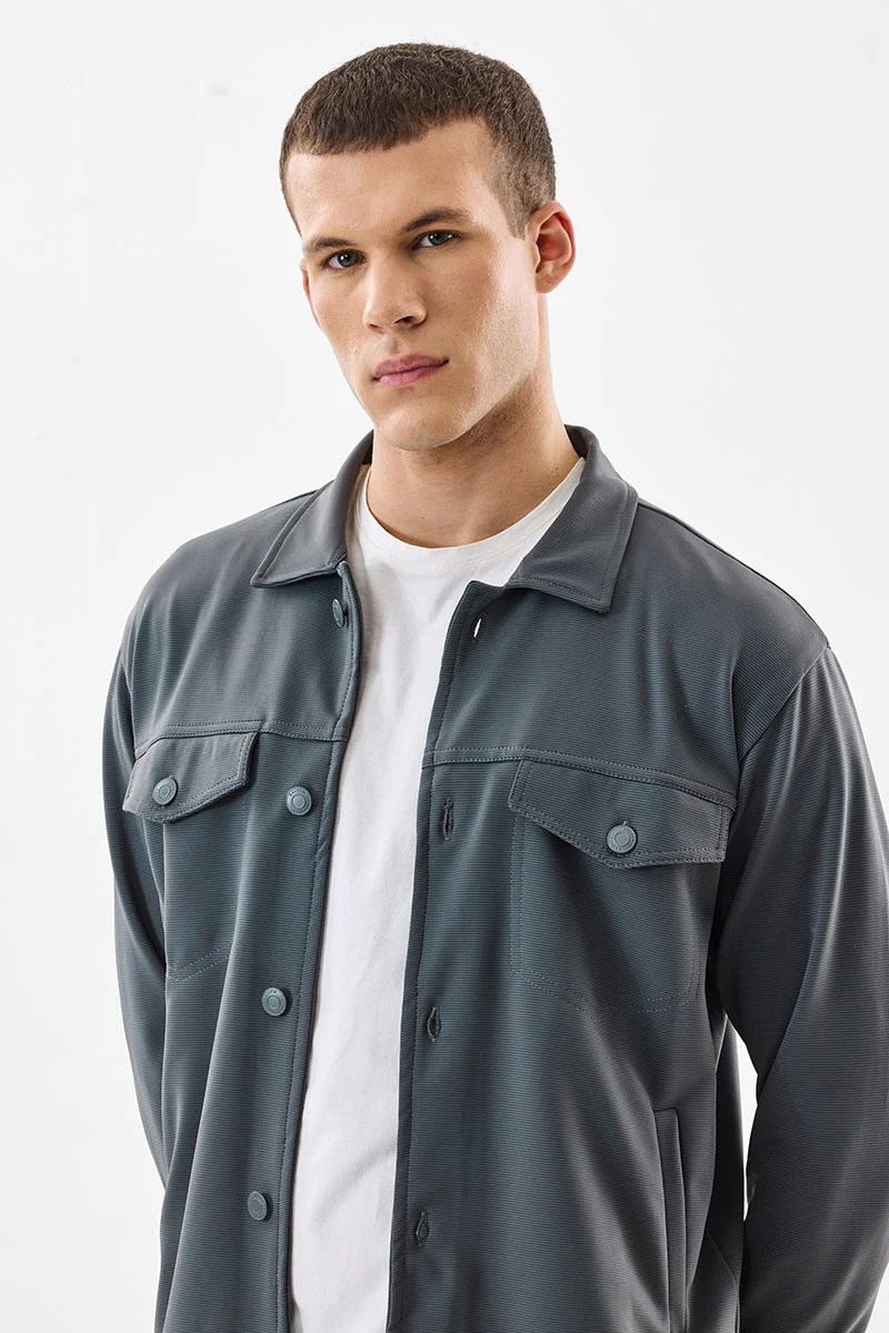 SNITCH Double Pocket Regular Fit Jacket