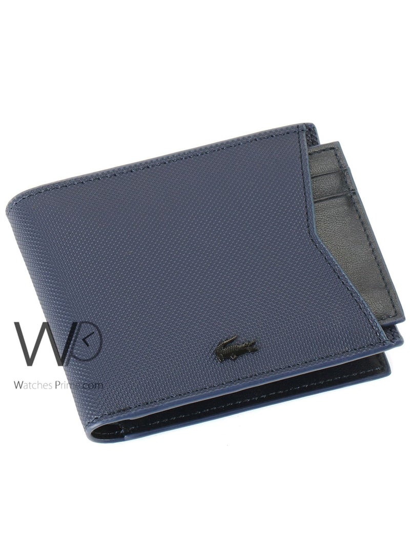 Lacoste Navy Blue Men's Wallet with Card Holder - Image 1