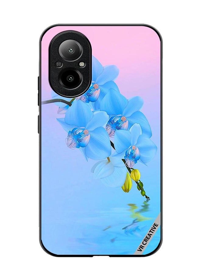VR CREATIVE Protective Case Cover For Realme C67 4G Flower Design Multicolour - Image 1