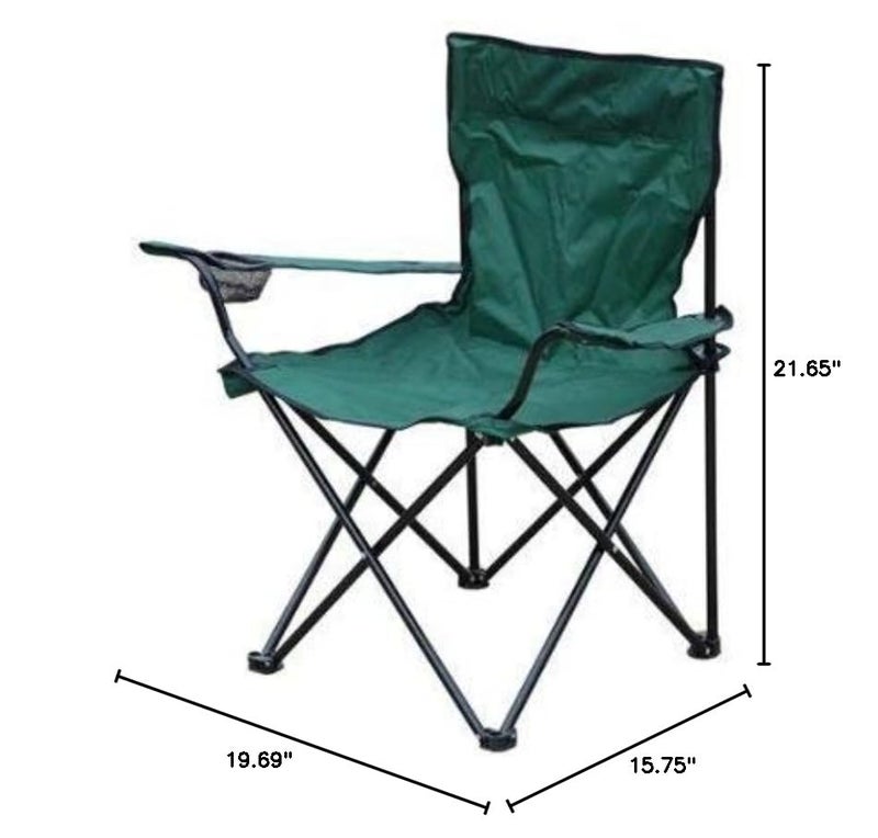 CBEX Polyester Portable Folding Camping Collapsible Big Chair Multicolour Lightweight and Durable Outdoor Chair with Free Carry Bag PM03 - Image 3