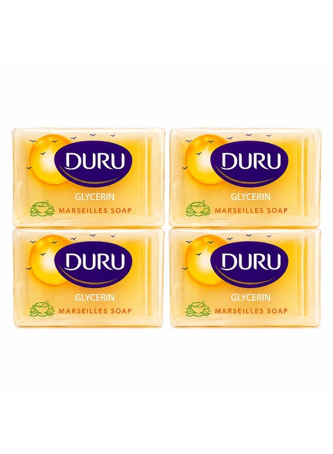 Duru Glycerin Soap - 150g - 4 pieces - Image 1