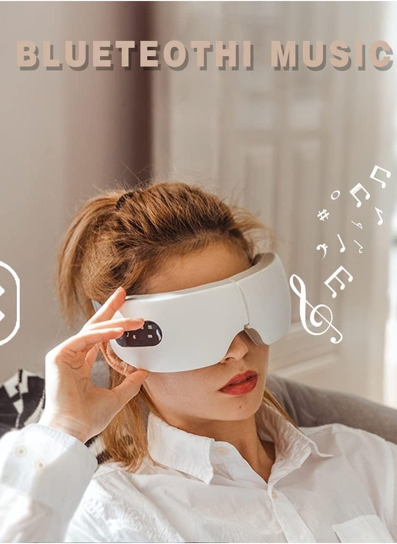 Generic - Capatay AI Smart Eye Massager, 8 Modes Combination 16D Airbag 360 Degree Rotation Vibration Heating Massager for Relieving Eye Strain, Dark Circles, Dry Eye Bags - Image 1