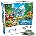 Buffalo Games 1000 Piece Jigsaw Puzzle Dominic Davison Oak Valley Farm Made in USA Premium Recycled Board FullColor Poster Giftable - Image 2