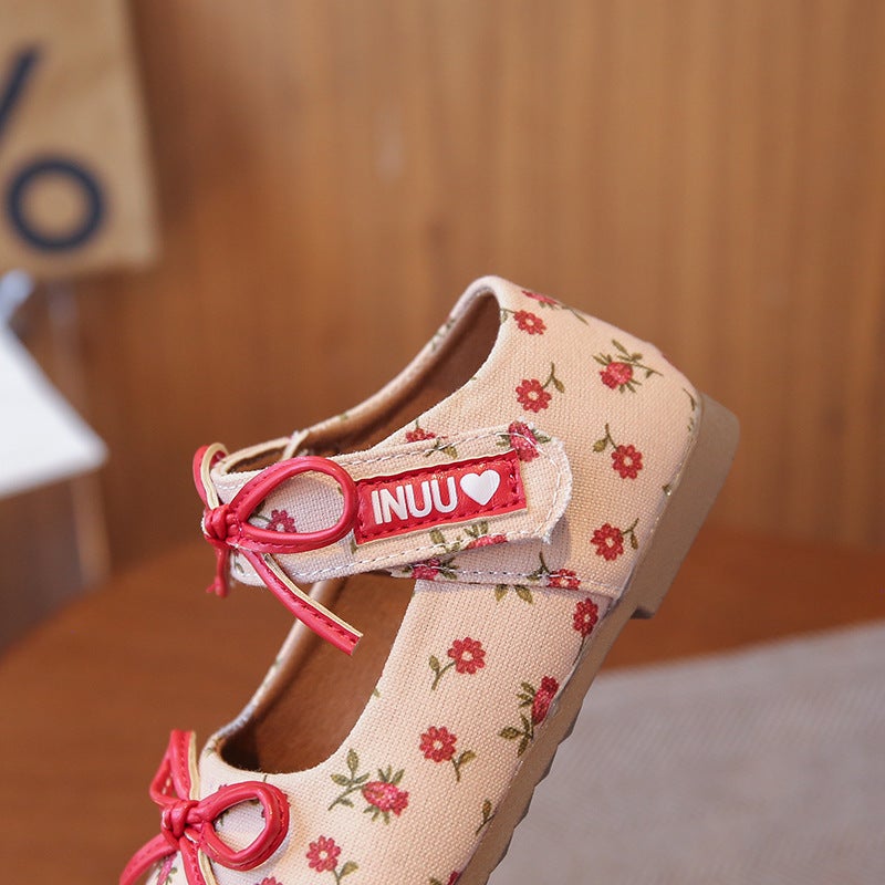 Girls'' Shoes 2026 Autumn Kids Princess Shoes Children''s Stylish Fashion Bow Leather Shoes Baby Country Style Single Shoes - Image 5