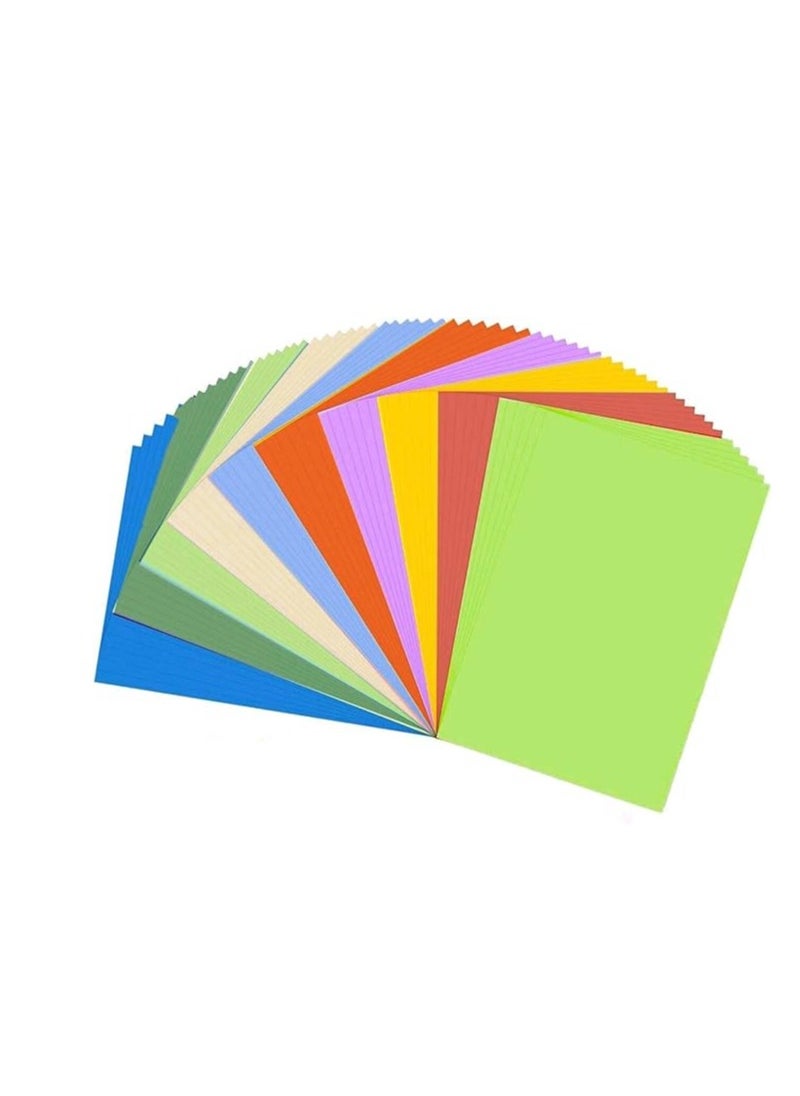 PARTNER - 50-Piece Rainbow Color Paper Multicolor - Image 1