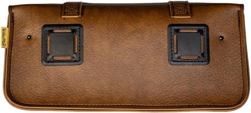 Dowco Willie & Max Brass Monkey Motorcycle Tool Bag - Warm Brown - Image 4