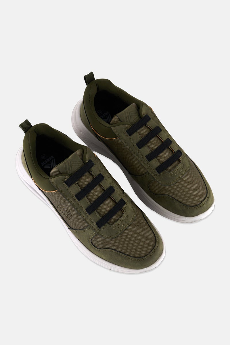 RBX Men Slip On Sports Shoes, Olive  - Image 2