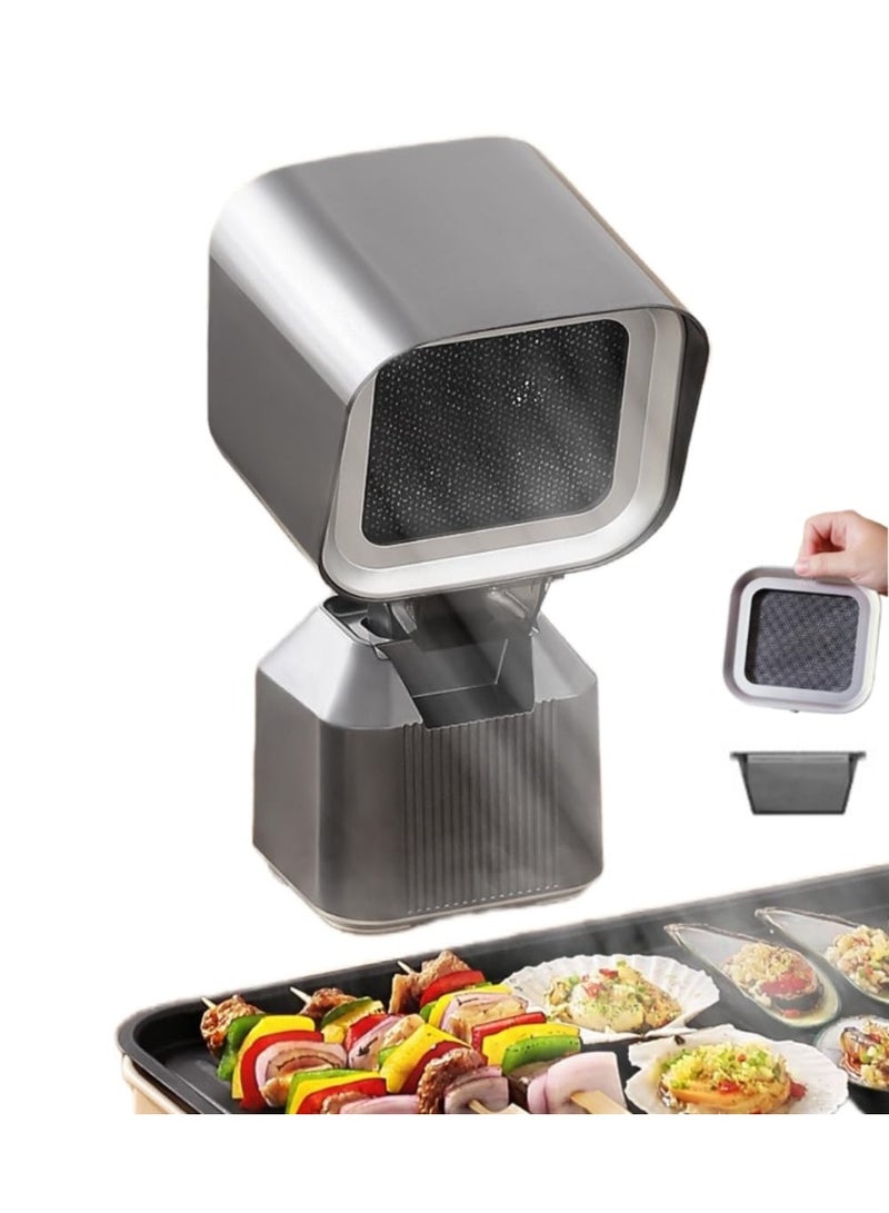 إم مياويان شفاط مطبخ صغير، شفاط مطبخ صغير للاستخدام المنزلي، فلتر ألومنيوم قابل للفصل، كوب سهل التنظيف لجمع الزيت، سرعتان للرياح قابلتان للتعديل، للطهي الداخلي، الشواء، القدر الساخن، مطابخ السيارات الترفيهية، أسود - Image 1