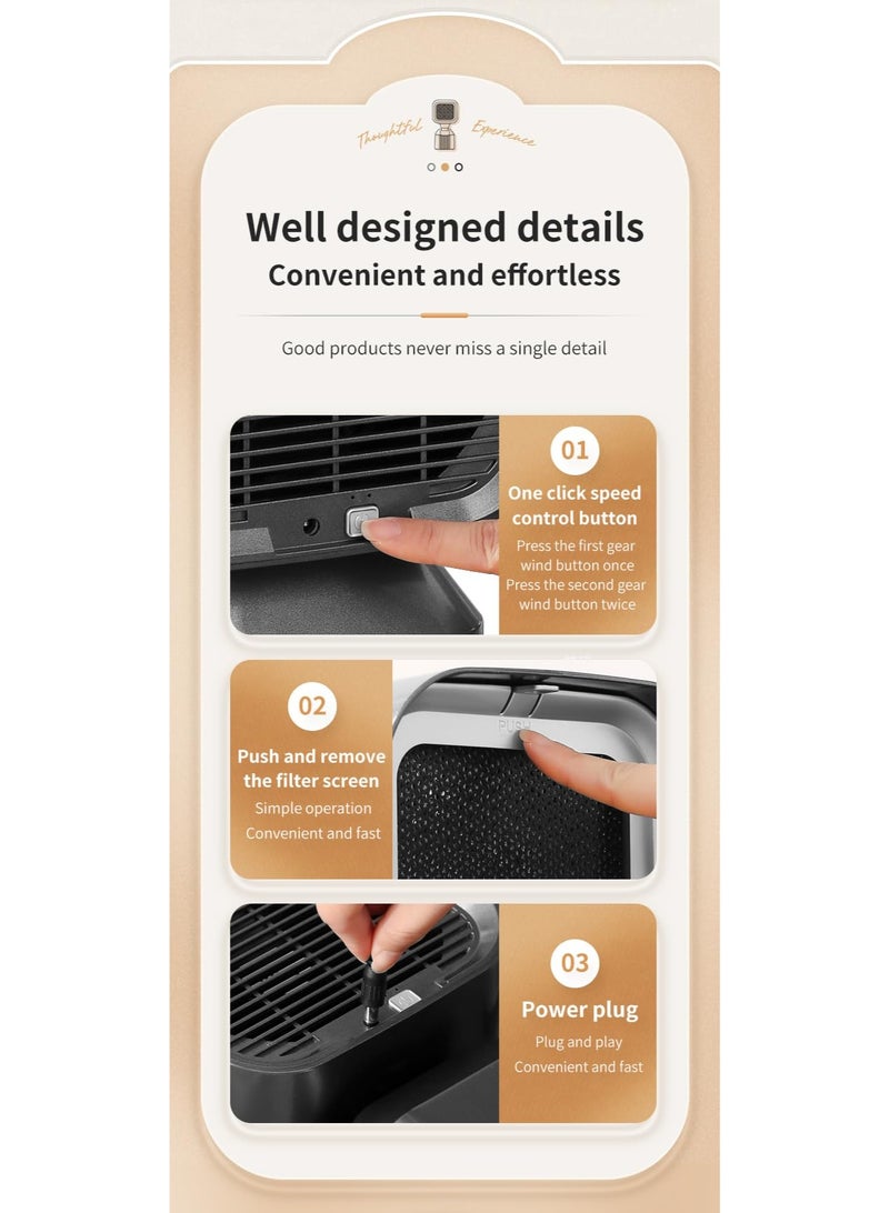 إم مياويان شفاط مطبخ صغير، شفاط مطبخ صغير للاستخدام المنزلي، فلتر ألومنيوم قابل للفصل، كوب سهل التنظيف لجمع الزيت، سرعتان للرياح قابلتان للتعديل، للطهي الداخلي، الشواء، القدر الساخن، مطابخ السيارات الترفيهية، أسود - Image 3